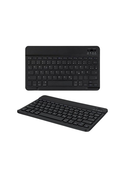 Kablosuz Bluetooth Klavye Mouse Seti Wireless Sessiz İnce Tasarım Çoklu Uyumlu Standart