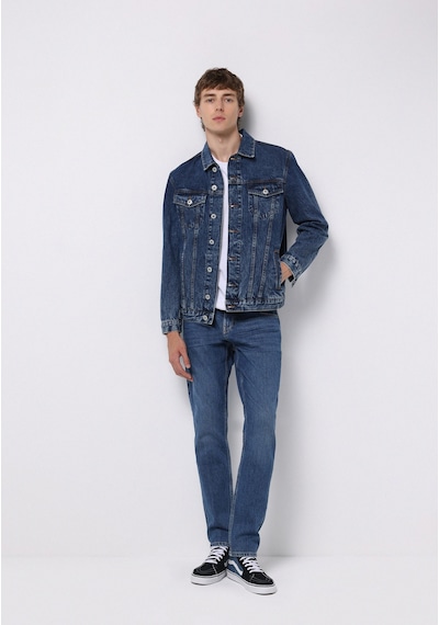 Colin's Colins Regular Fit Düğmeli Astarsız Erkek Mavi Ceket Cl1077295 Q1.v1 Dn44274 Denim