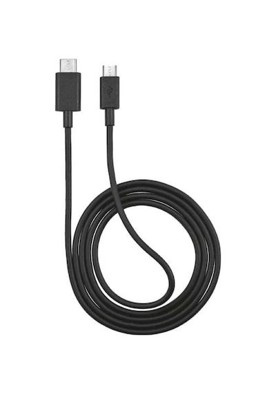 Trust 21316 Usb2.0 Micro Usb-type C Şarj Kablosu Siyah 1 M