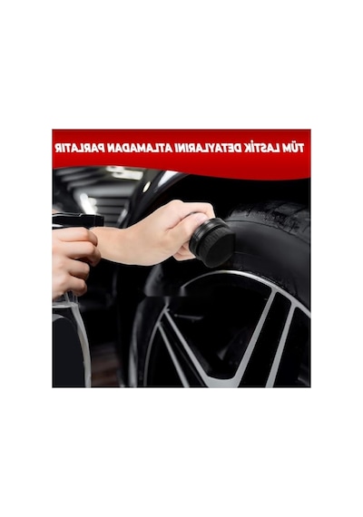 Lastik Parlatıcı Aplikatör Fırçası - Premium Araç Ve Motor Lastik Bakımı