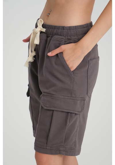 Alexander Gardi Alexandergardı Kargo Cepli Comfort Fit Bermuda Şort Ag-2y 001
