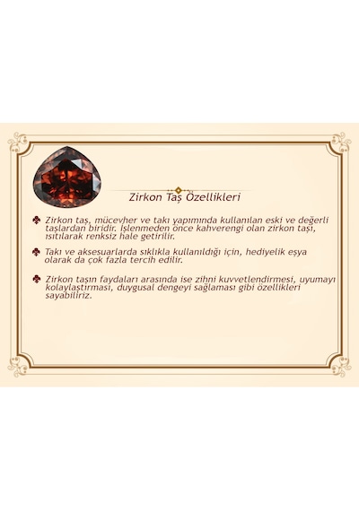 Tesbihane Zirkon Taşlı Canım Yazılı Tektaş 925 Ayar Gümüş Bayan Kolye