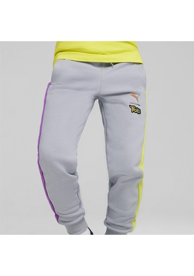 Puma X Trolls T7 Track Unisex Çocuk Eşofman Altı Gri