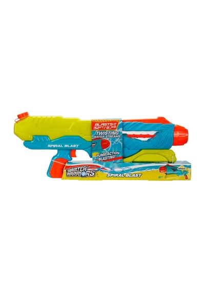Water Warriors Spiral Blast Dev Su Tabancası - 1130 Ml Hazne - 9.7 Metre Menzil Çok Renkli