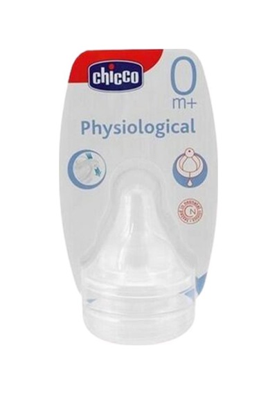 Chicco Silikon Biberon Emziği Normal Akış (0 M+) 2'Li