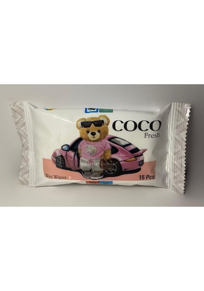 Cocofresh Islak Mendil 36 Adet - 1 Kutu - Renkli Cep Mendil