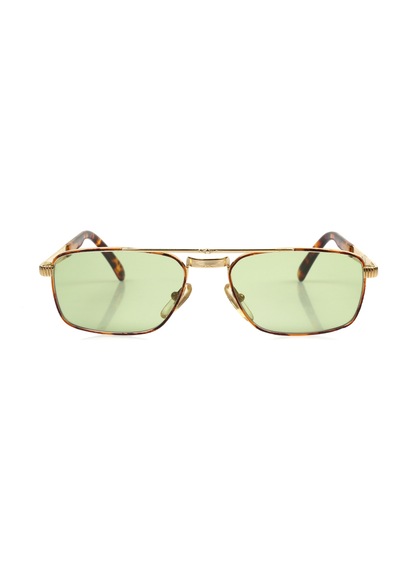 Vintage Çerçeve Soft Yeşil Camlı Unisex Güneş Gözlüğü