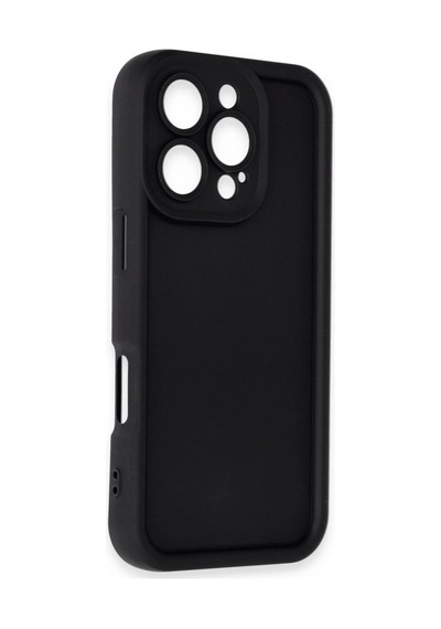 Apple iPhone Uyumlu   16 Pro Max Kılıf Viera Silikon - Siyah
