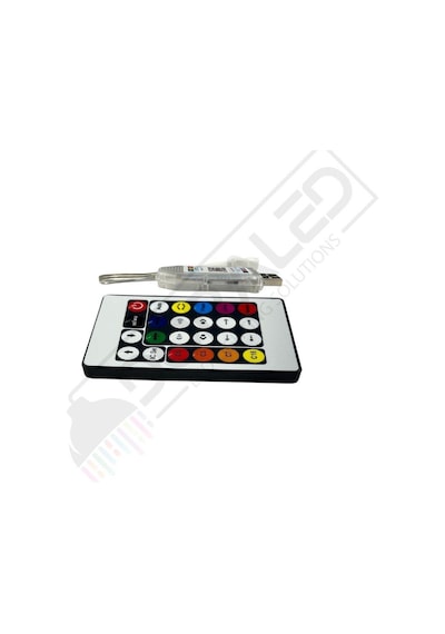 Ws2812b Bluetooth Kontrollü + Kumandalı Pixel Led Kontrol Kumandası 5v