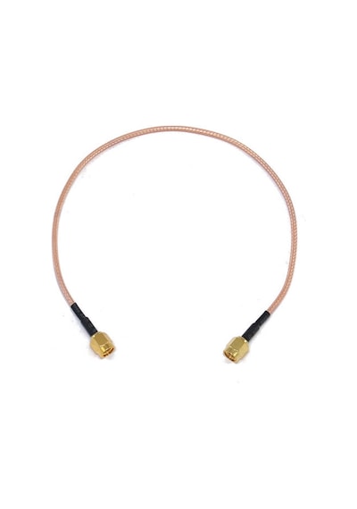 30CM RG316 SMA Erkek - Erkek RF Kablo 0-6GHz 50 ohms 0.3dB Esnek