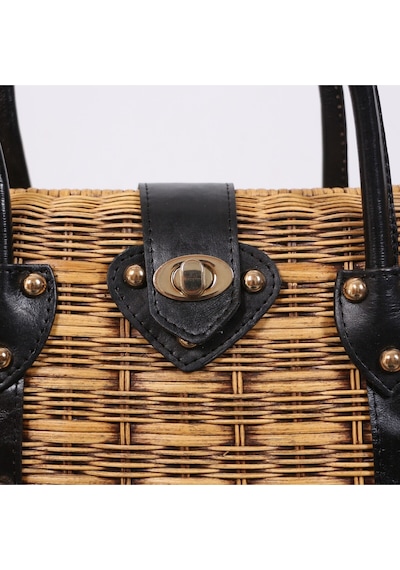 Mylamp Mybag Rattan Çanta 32 X14 X23 Cm Bej