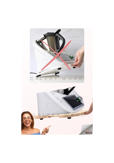 Thermomix Tm6 Ve Tm5 İçin Ahşap Kaydırıcı, Slider, Stand