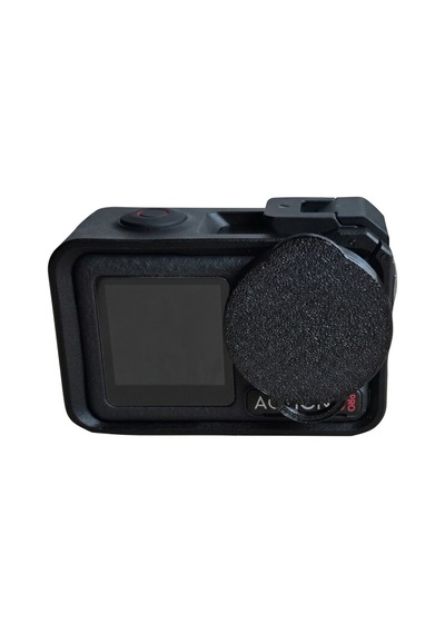 Djı Osmo Action 5 Pro Yumuşak Lens Koruma Kapağı Siyah