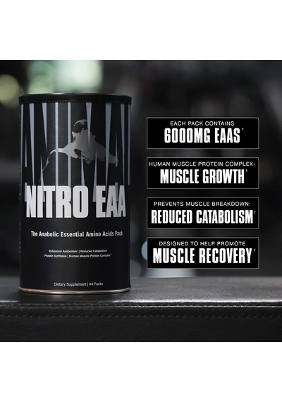 Unıversal Anımal Animal Nitro Eaa Amino 44 Packs