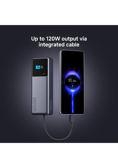 165w Power Bank 10000mah Dahili Kablo