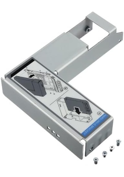 Dell 3.5" To 2.5" Adapter Sas/sata Tray Caddy - 9w8c4 Y004g