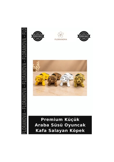 Premium Küçük Araba Süsü Oyuncak Kafa Salayan Köpek