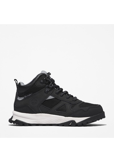 Timberland Lincoln Peak Mid Lace Up Waterproof Hiki Çocuk Bot-34007 Siyah