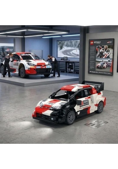 C55039w Cada Toyota Gr Yarış Rally1 324 Parça Blk Oyuncak