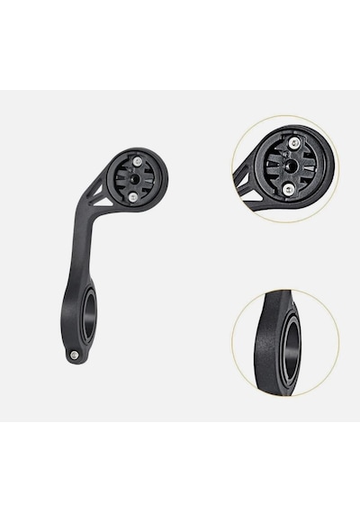 Briviga Yol Bilgisayarı Gps Tutucu Mount Garmin - Wahoo Siyah