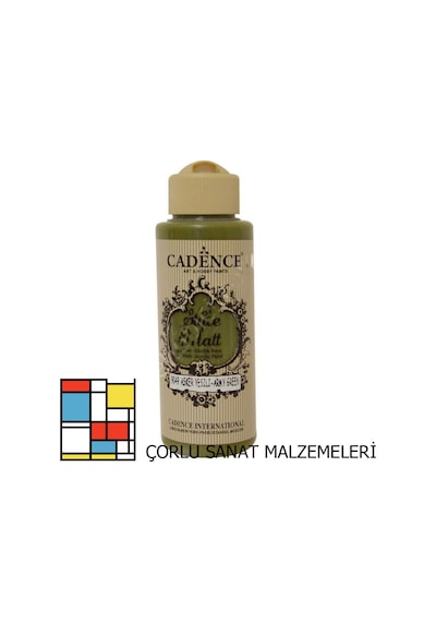 Style Mat Akrilik Boya-120ml S-9049 Asker Yeşili Cadence