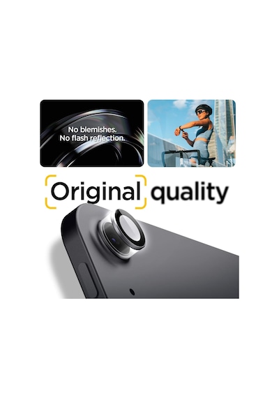 Apple Uyumlu iPad Air 13" 2026/2025 / 2024 / Air 11" 2026/2025 / 2024 İle Uyumlu Kamera Lens Koruyucu Cam Kolay Kurulum Glas.tr Ez Fit Optik Pro 2 Adet Space Gray - Agl07801 Diğer