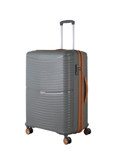 Mçs Group V379 Aura Y.üretim Pp Valiz 75 Cm S21yy100014275 11156 Gri/hardal