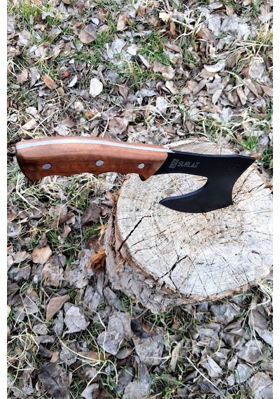 Kamp Baltası Outdoor Balta 25 Cm Pratik Tutum Gümüş - Siyah