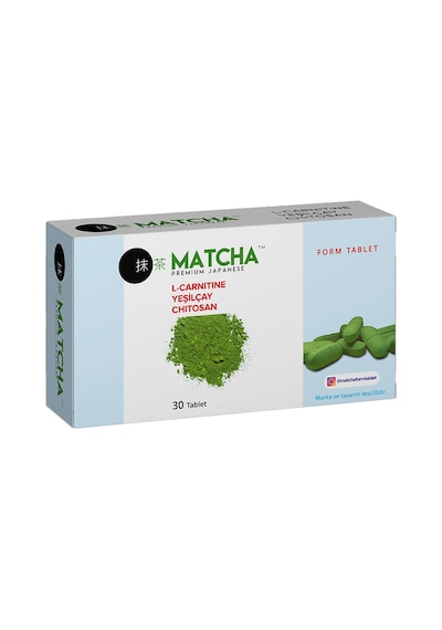Matcha L-carnitine Yeşilçay 30 Tablet