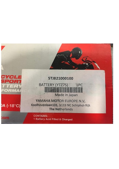 Yamaha Tracer700 Yuasa Ytz7s Akü