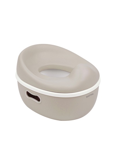 Nattou Potty Care 3 İn 1 Lazımlık Oturak Ve Tuvalet Adaptörü - Bej Bej