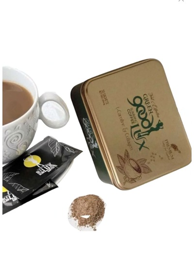 Slt Green Good Lux Detox Coffee L-carnitine Ve Kolajen Destekli Toz Kahve