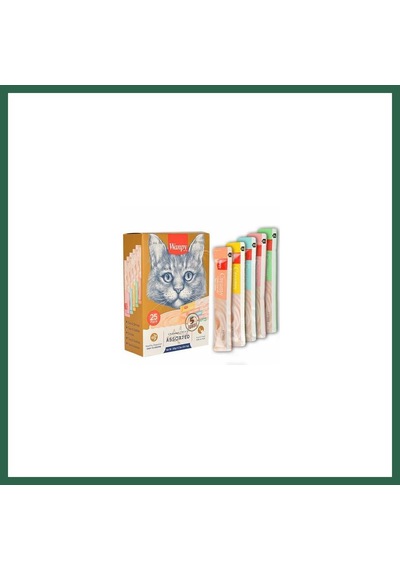 Wanpy Karışık Krema Kedi Ödülü 25x14 Gr Bzs01