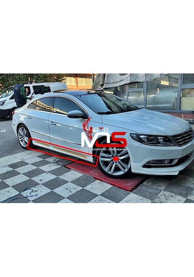 Vw Cc R Marşpiyel Uyumlu Sağ Sol Takım Fiberglass Boyasız