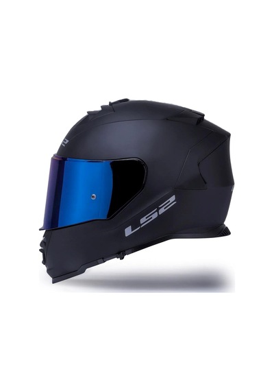 Ls2 Storm 2 Fist Full Face Motosiklet Kaskı Gökkuşağı Vizörlü Mat Siyah