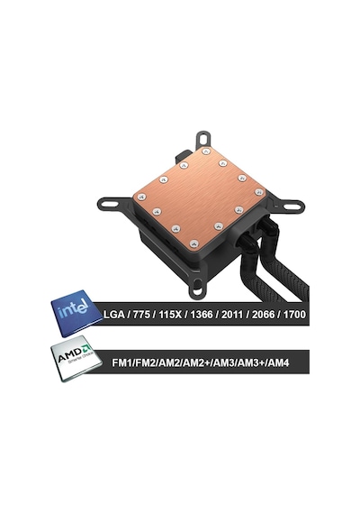 Gametech Hydra 240 MM AMD / Intel Uyumlu İşlemci Sıvı Soğutma Sistemi + İntel LGA 1700 Pin Gametech Hydra 240 MM AMD / Intel Uyumlu İşlemci Sıvı Soğutma Sistemi + İntel LGA 1700 Pin