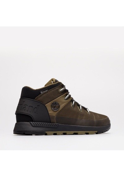 Timberland Sprint Trekker Mid Lace Up Waterproof Erkek Yeşil Bot-4057 Mılıtary Olıve