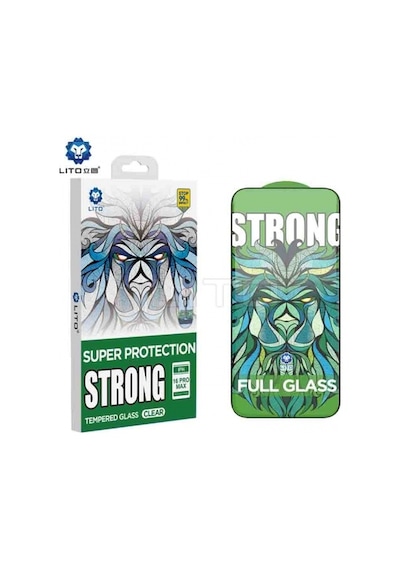 Lito D+ Max Clear Strong Glass Apple Uyumlu iPhone 14 Pro Max Ekran Koruyucu