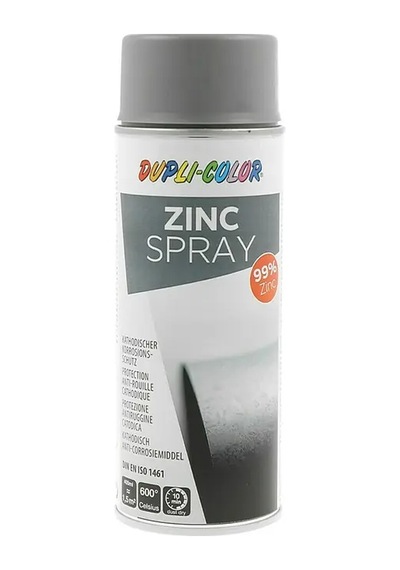 Dupli-color 191435 Çinko Sprey 400 Ml Gümüş Gri