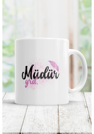 Müdür Yardımcısı Kupa Bardak Beyaz