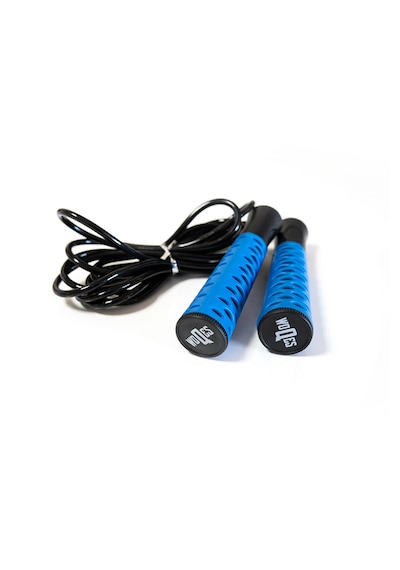 Evde Pilates Ve Fitness Seti - Pilates Matı 4mm + 65 Cm Pilates Topu + Silikon Direnç Lastiği + Ayak Masaj Pedi Mavi
