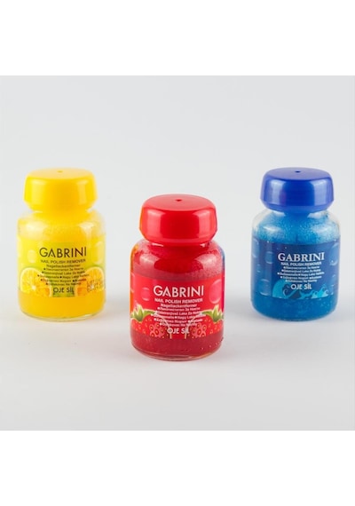 Hnrlıshp Gabrini Oje Sil Süngerli Cam Aseton 75 Ml-kırmızı