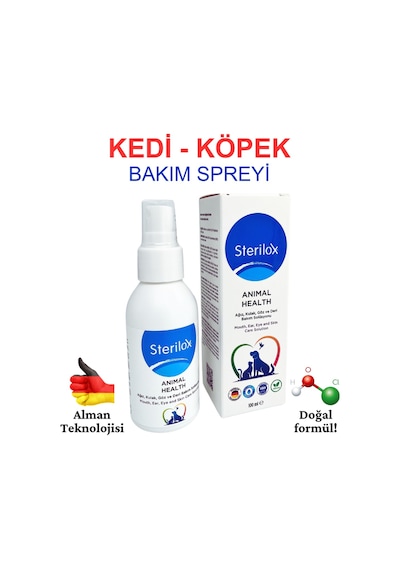 Sterilox Animal Health Yara Ağız Göz Bakım Solüsyonu 100 ML