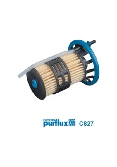 Yakıt Filtresi - Fiat Panda, Ducato, 500, Grande Punto, Punto, Doblo, Tipo, Fiorino, Qubo, Egea, Giulietta, Stelvio - Purflux-c827