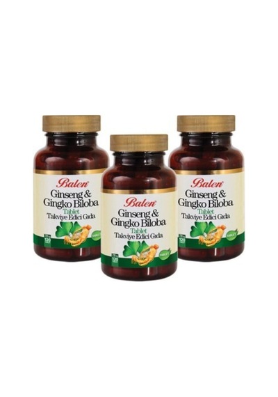 Ginseng Ginkgo Biloba Tablet 720mg*120 3 Adet