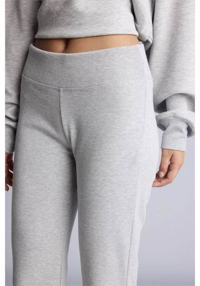 Defacto Flare Fit Ribana Gri Kadın Pantolon E0628ax/gr210