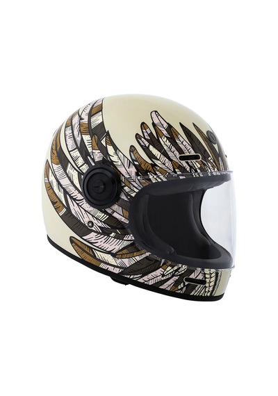 Torc T-1 Newport Wings Olive Kapalı Motosiklet Kaskı Yeşil