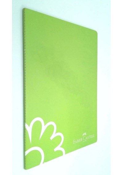 A5 Defter 40 Yaprak Renkli Çizgisiz Sayfalar Yeşil