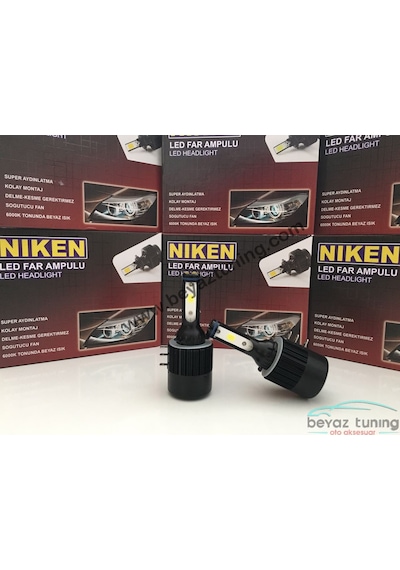 Niken H15 Led Xenon Far Ampül Uzunlar Ve Parklar İçin Yeni Nesil