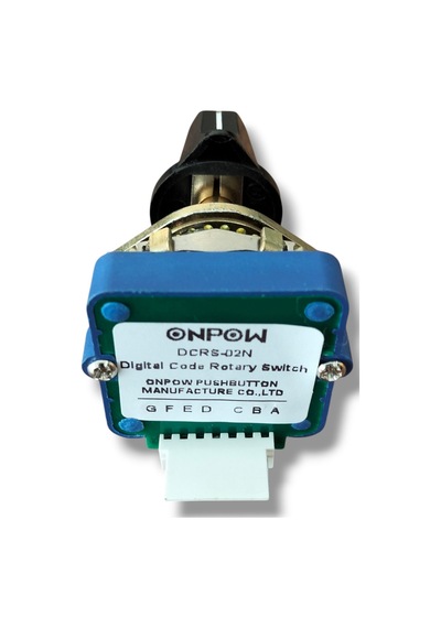 02n Cnc Rotary Switch Cnc Makinaları Çoklu Pozisyon Döner Anahtar